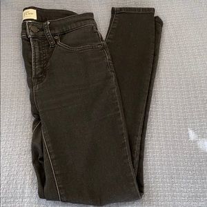 J. Crew Black Skinny Jean